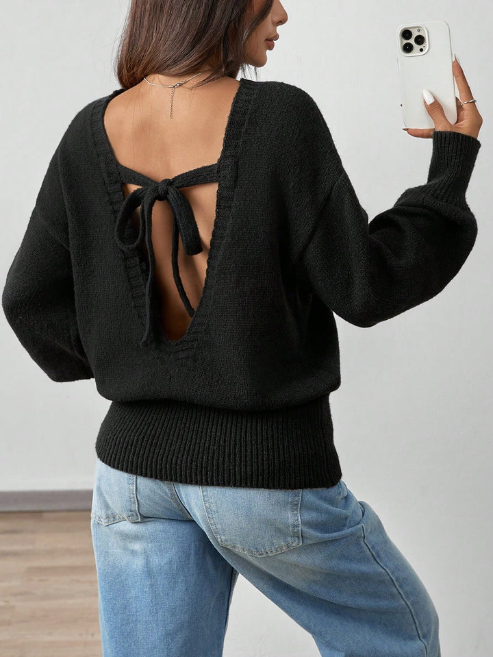 Pulover SHEIN, negru