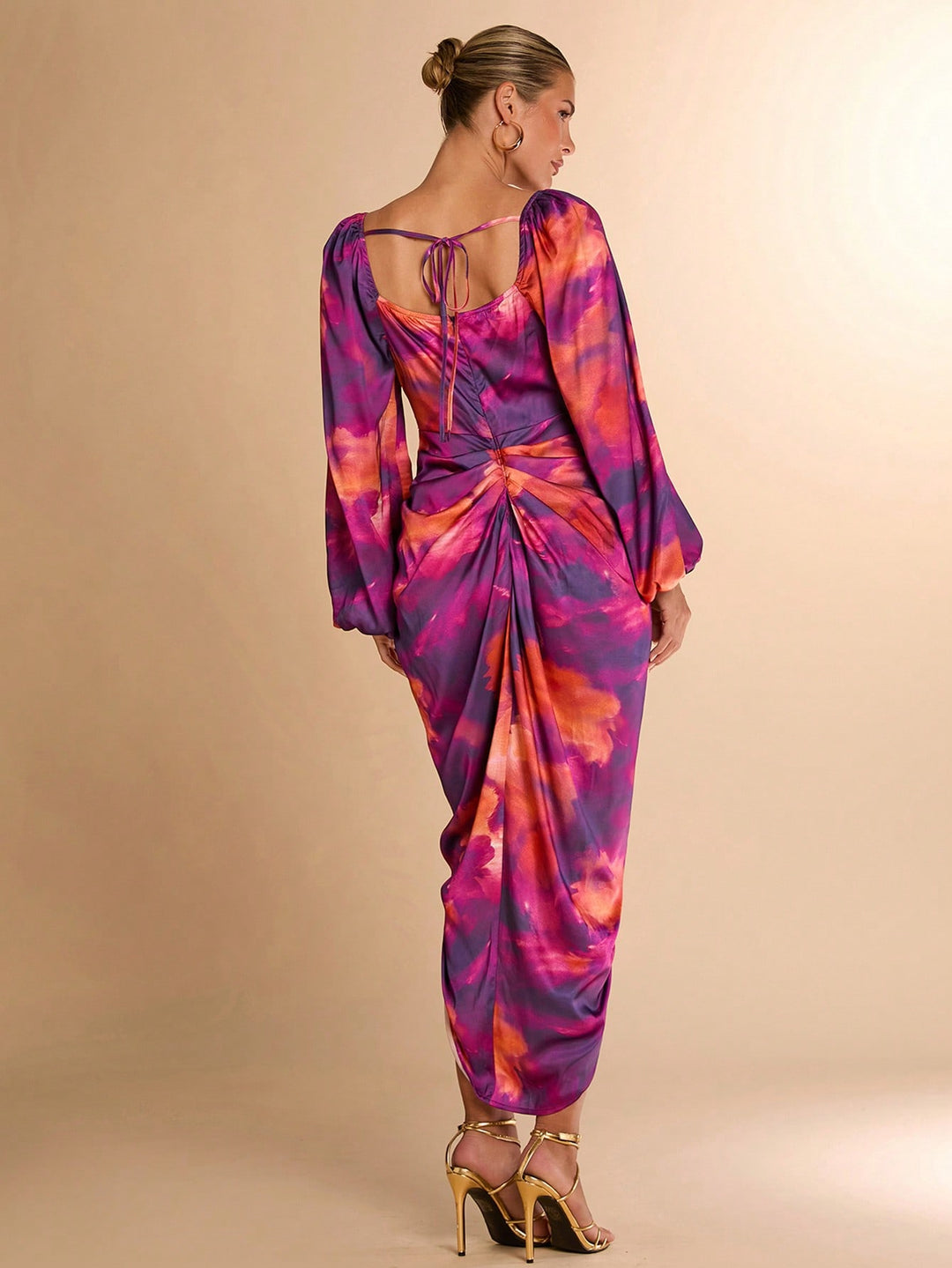 Rochie maxi SHEIN, mix culori