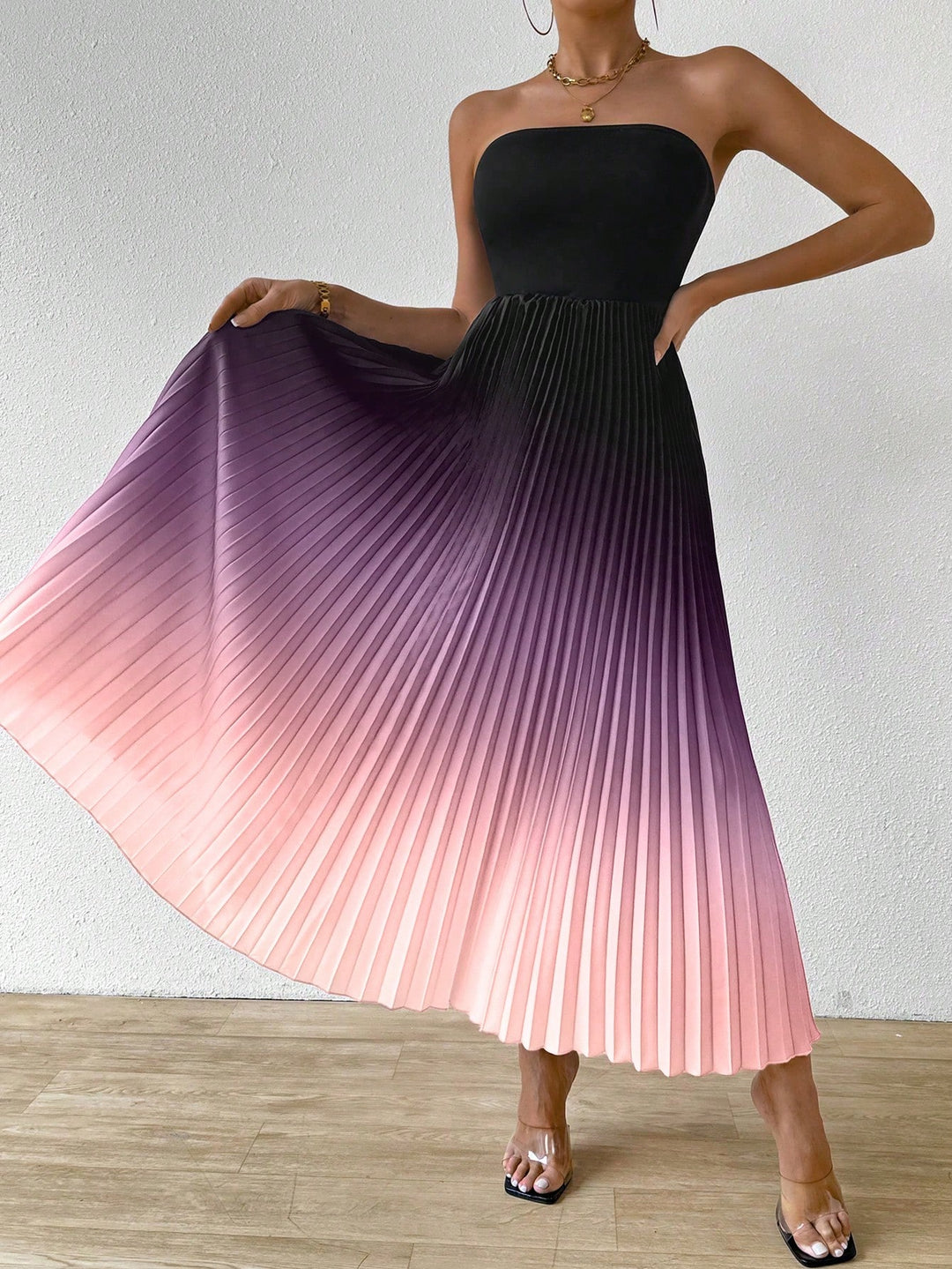 SHEIN Maxi dress, mixed colors