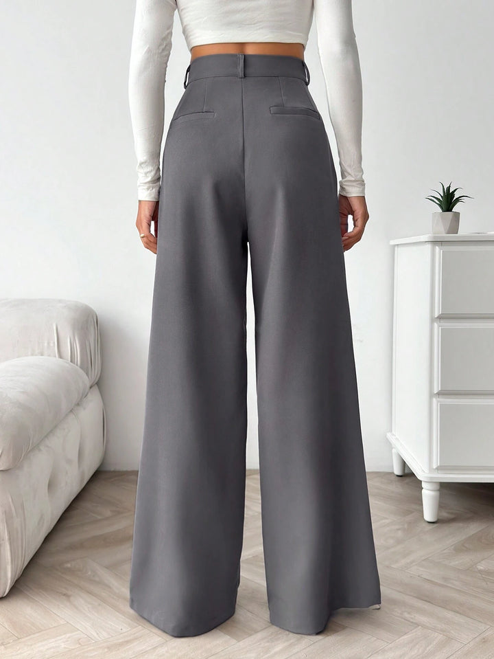 Pantaloni Shein, gri