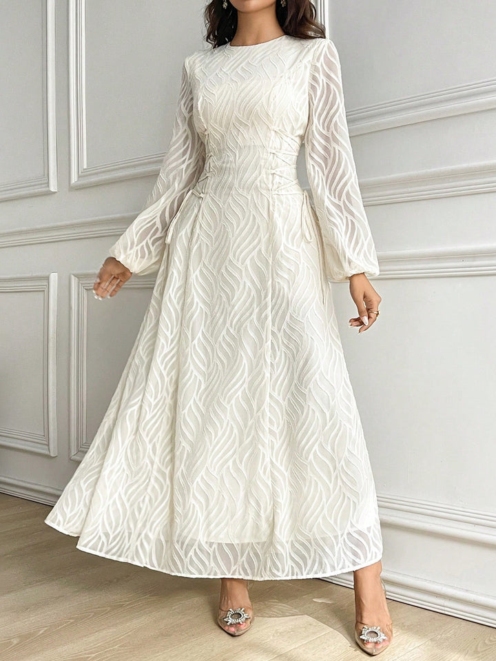 Rochie maxi SHEIN, alb
