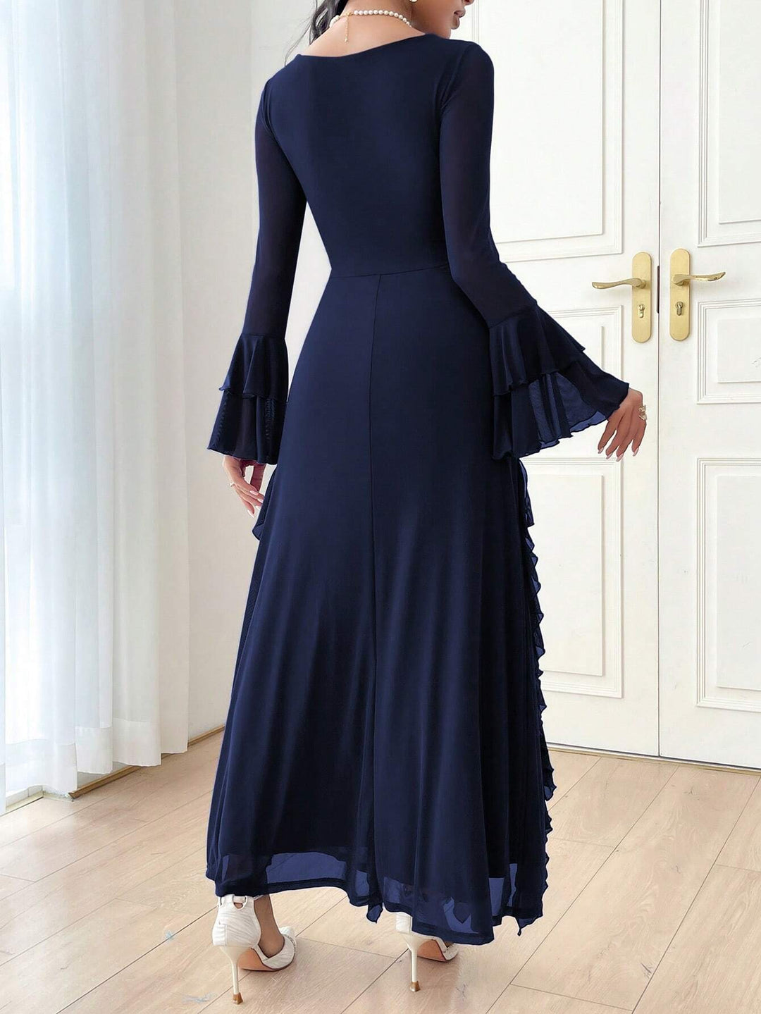 Rochie maxi SHEIN, albastru