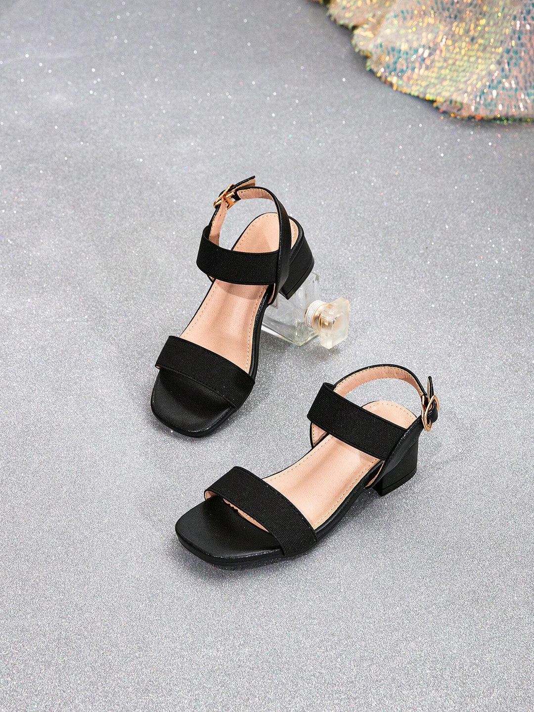 Sandale SHEIN, negru