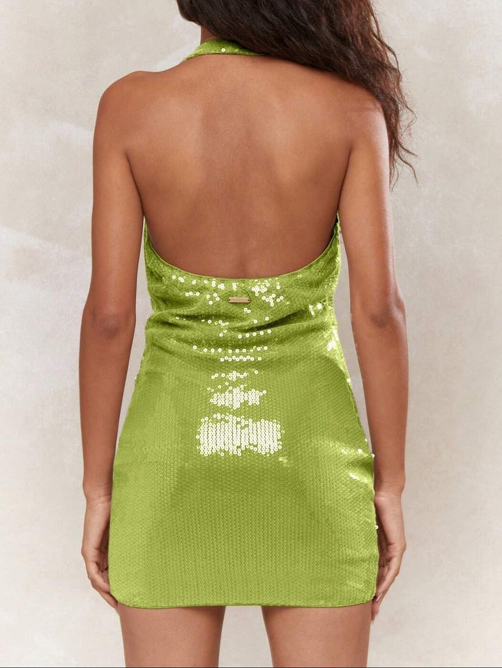 Rochie mini Missguided by Shein, verde