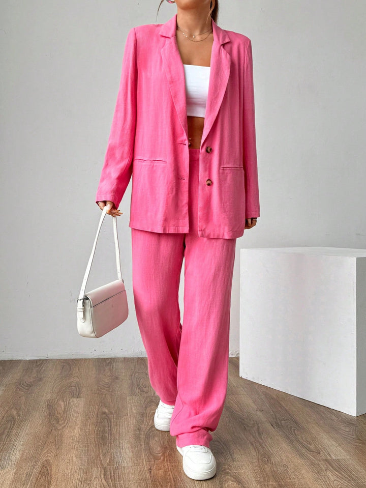Costum SHEIN, roz