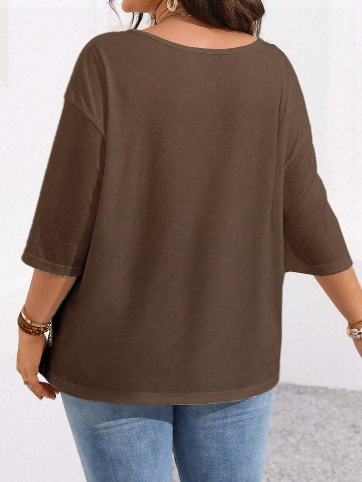 Tricou SHEIN, maro