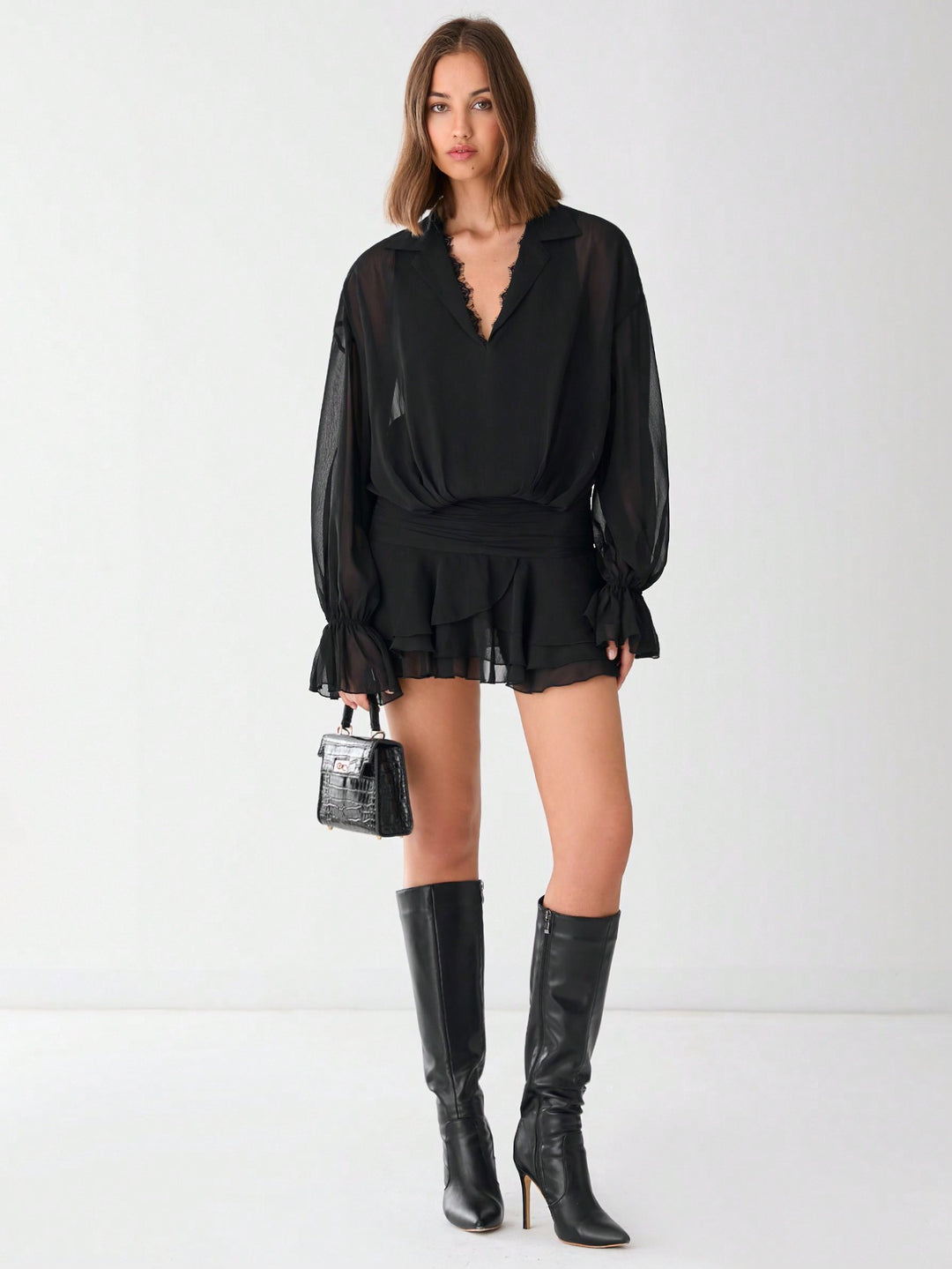 Rochie mini SHEIN, negru