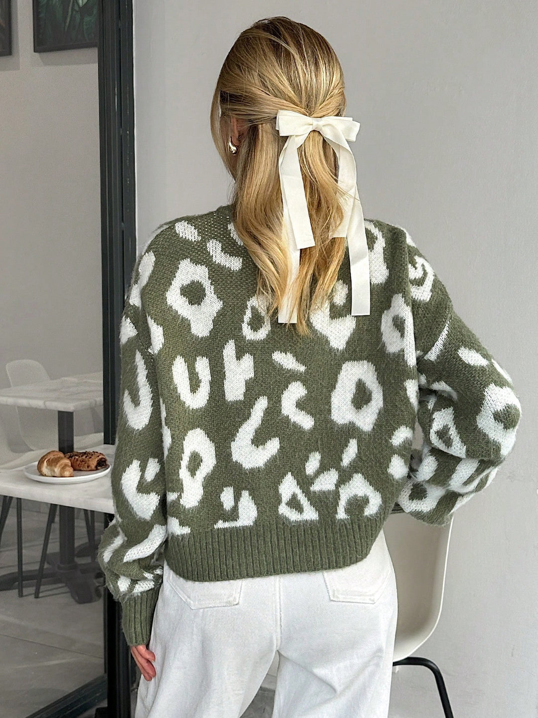 Pulover SHEIN, verde