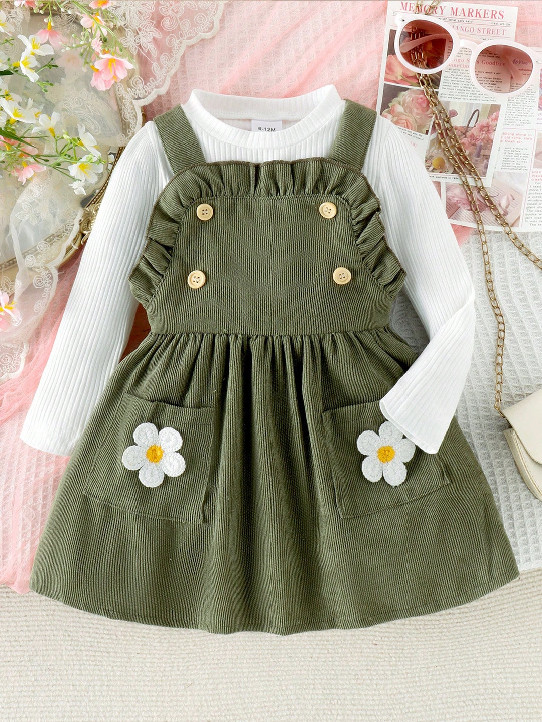 Rochie SHEIN, verde