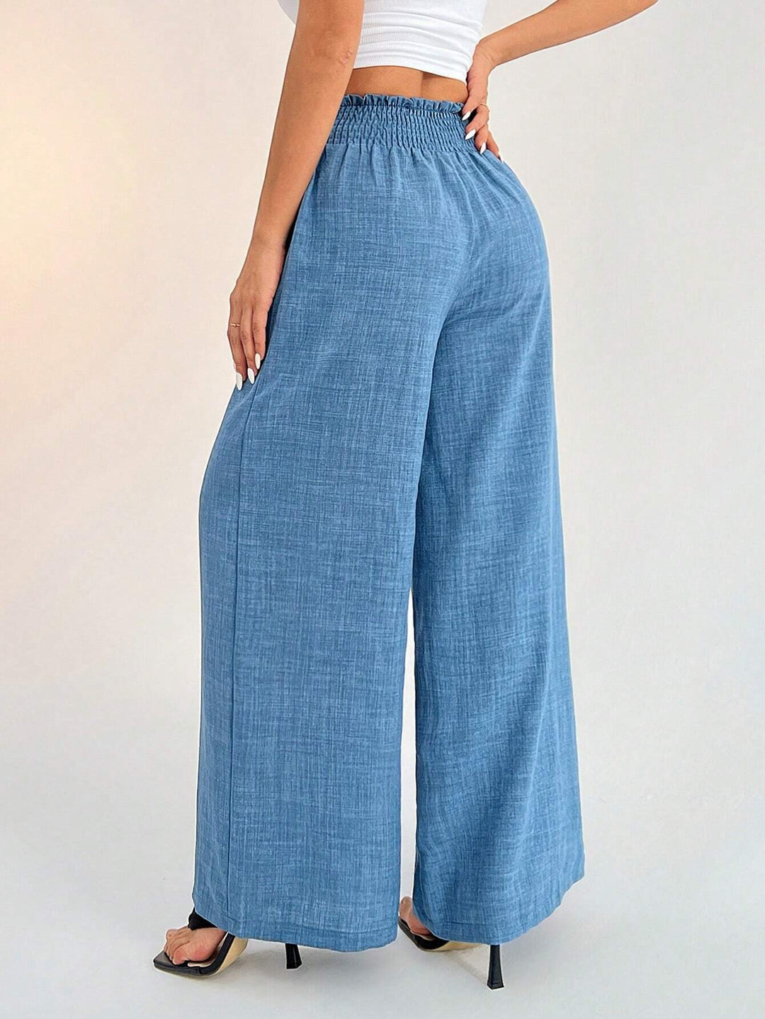 Pantaloni SHEIN, albastru