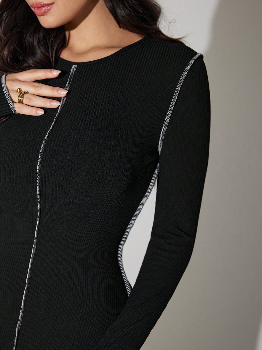Rochie maxi SHEIN, negru