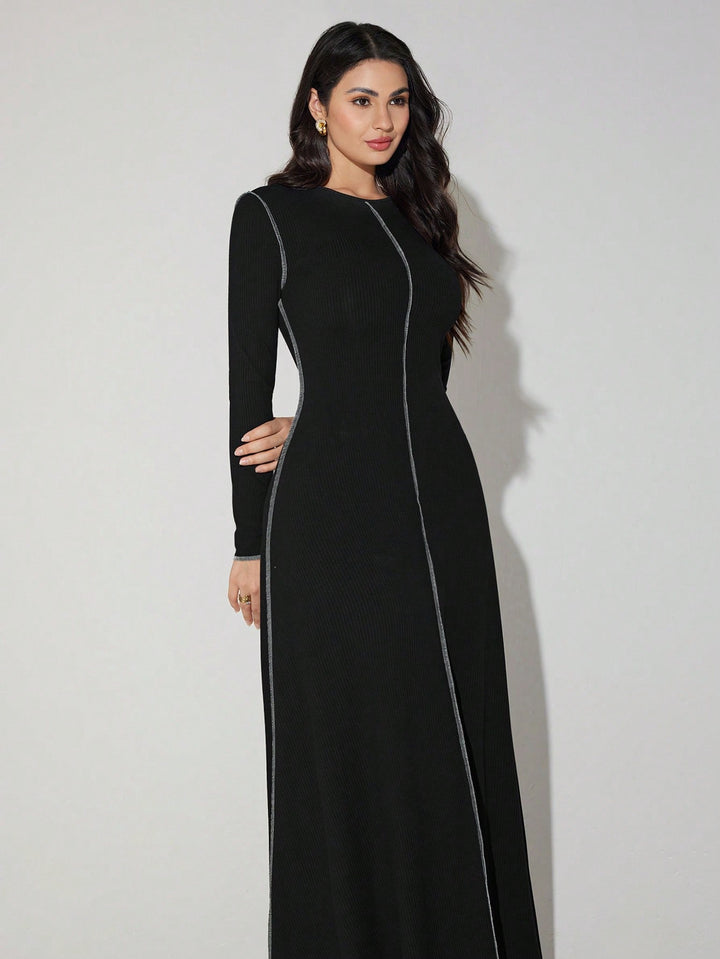 Rochie maxi SHEIN, negru