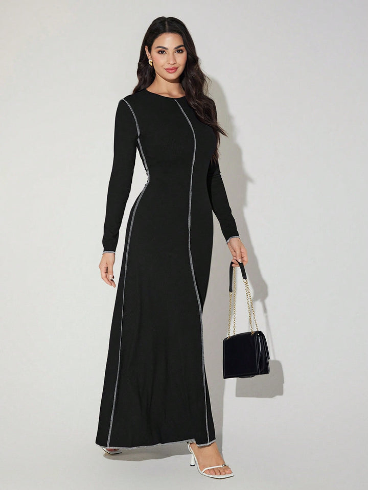 Rochie maxi SHEIN, negru