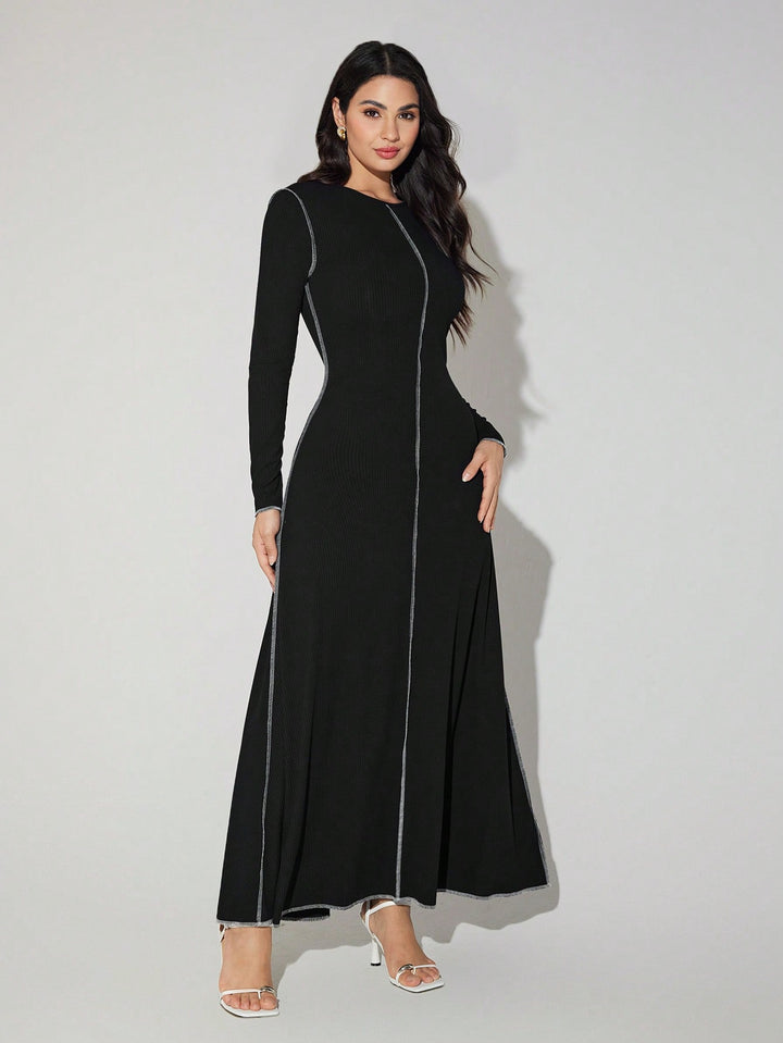 Rochie maxi SHEIN, negru