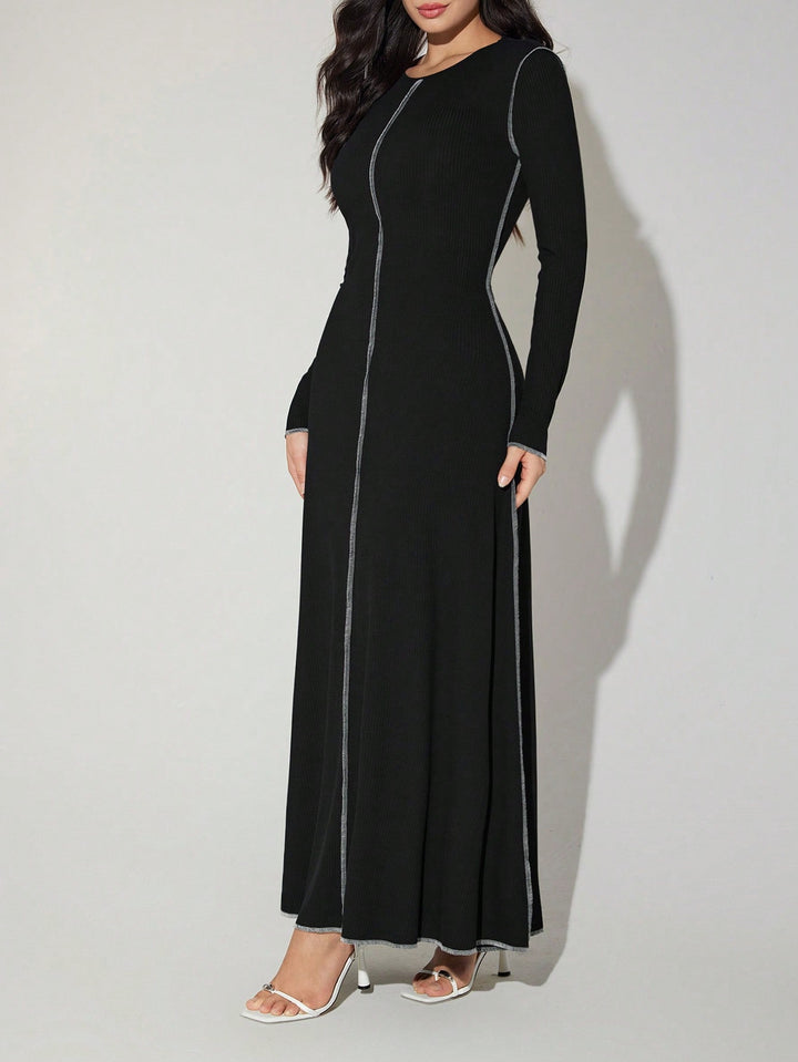 Rochie maxi SHEIN, negru