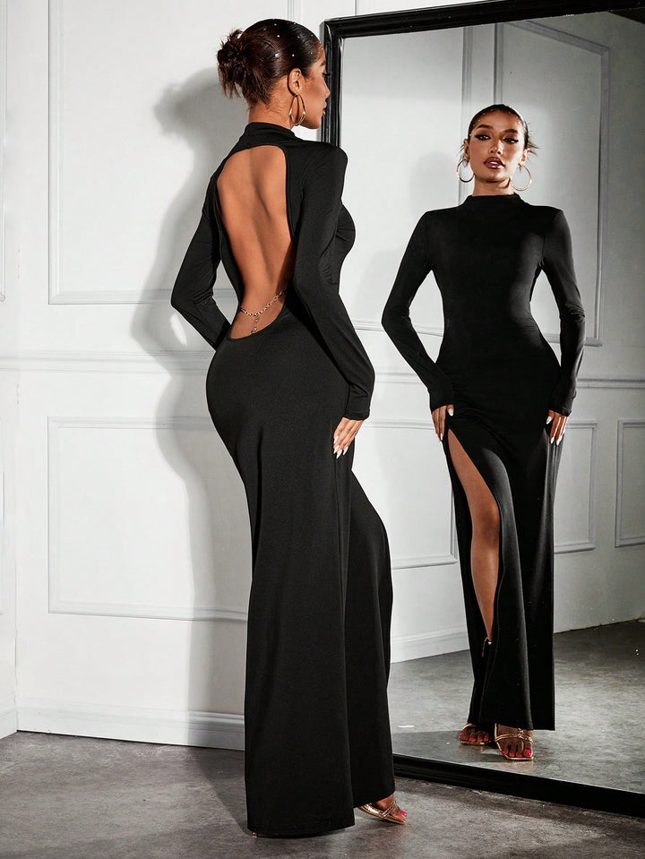 Rochie maxi SHEIN, negru