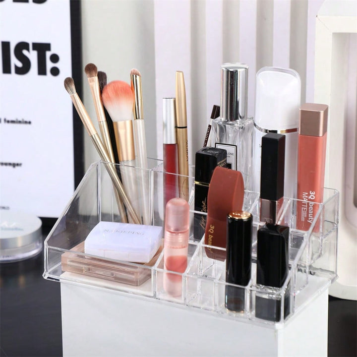 Organizator pentru machiaj SHEIN, turcoaz