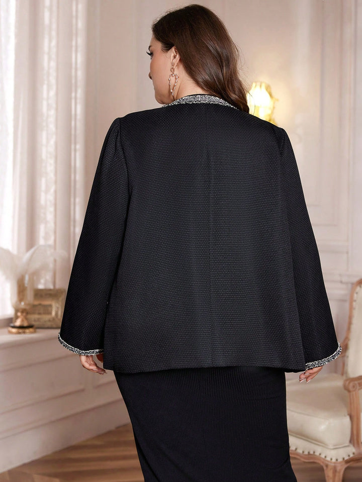 Sacou SHEIN, negru