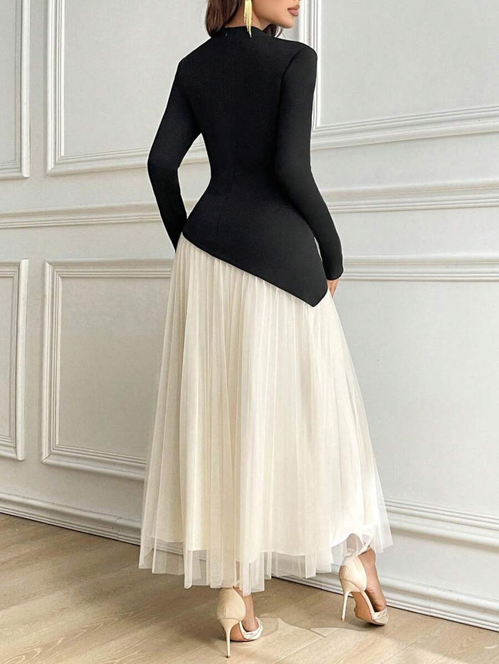 Rochie maxi SHEIN, mix culori