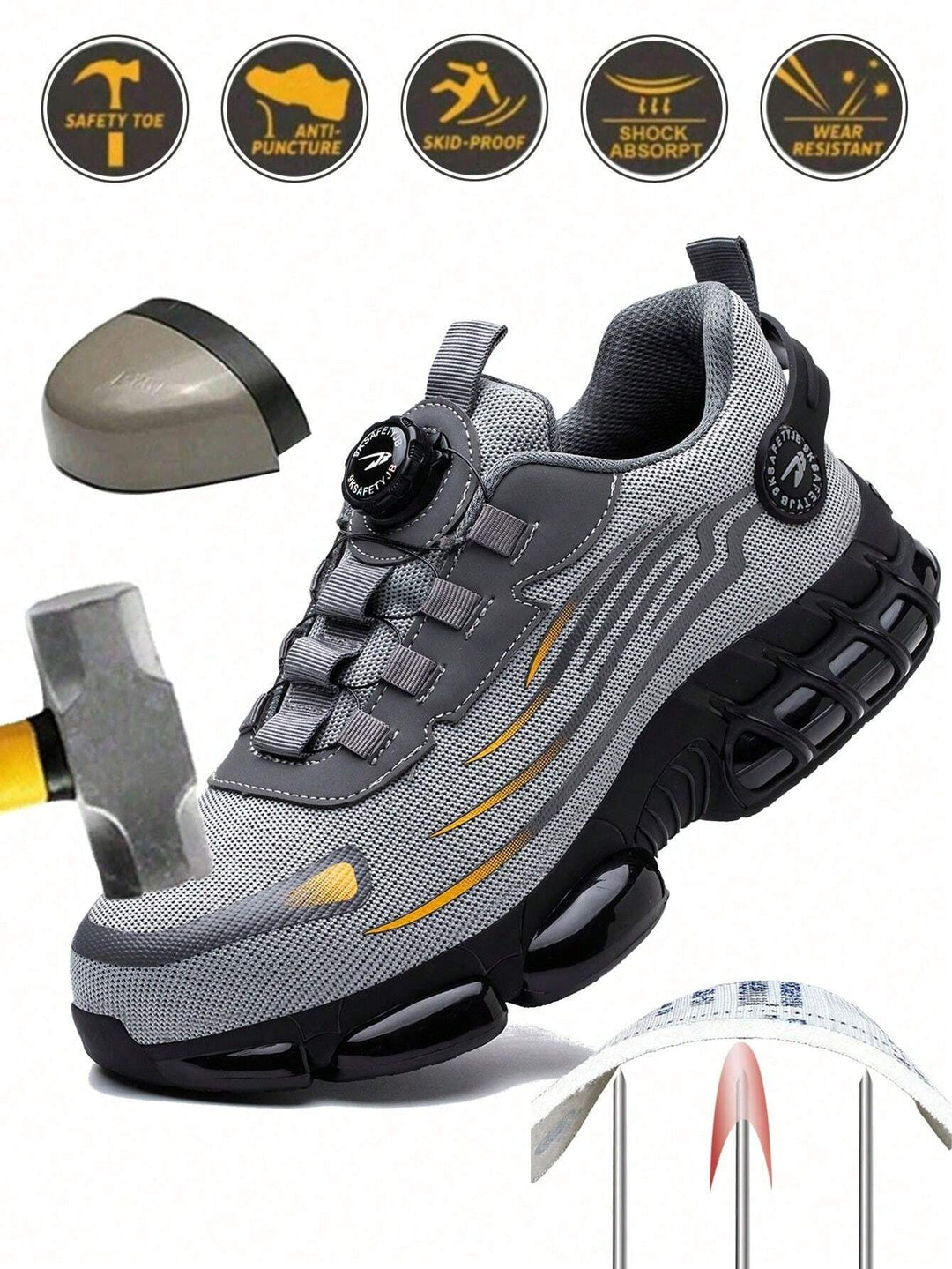 Pantofi sport SHEIN, gri