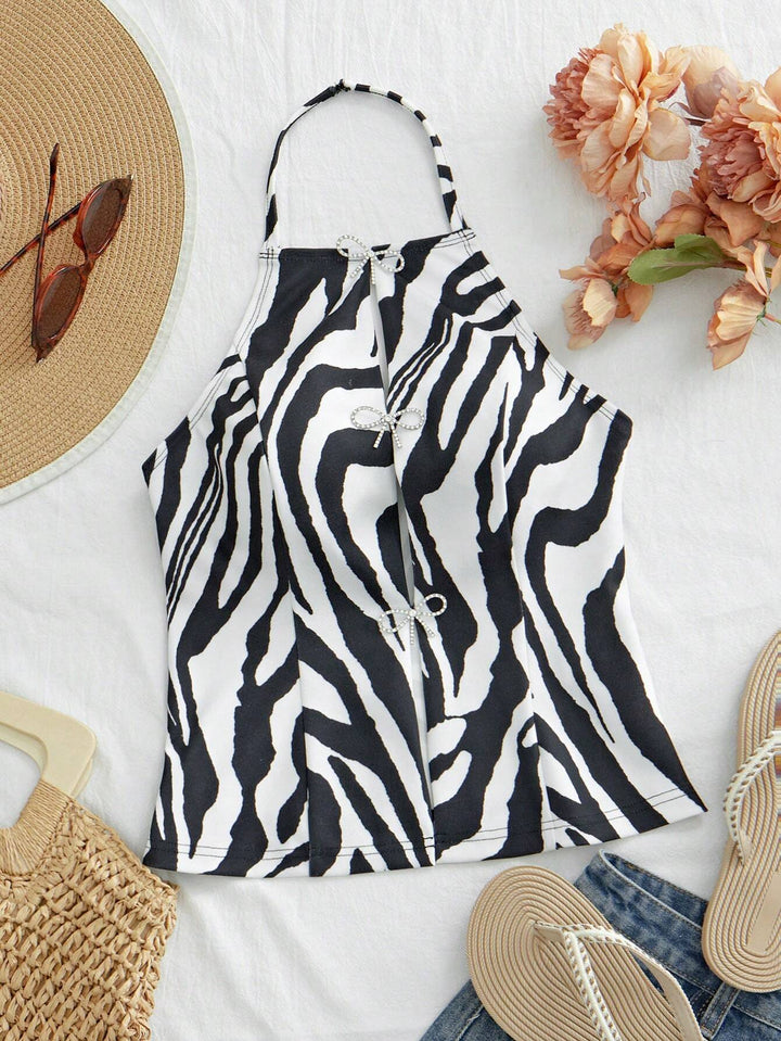 Top Shein, mix culori