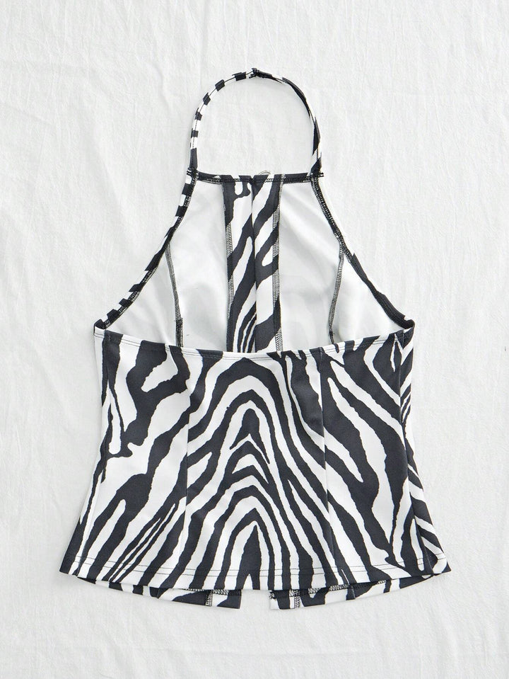 Top Shein, mix culori