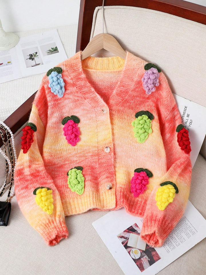 Cardigan SHEIN, portocaliu
