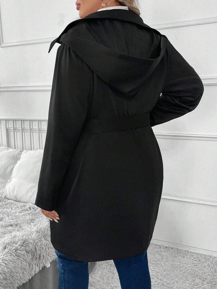 Trench SHEIN, negru