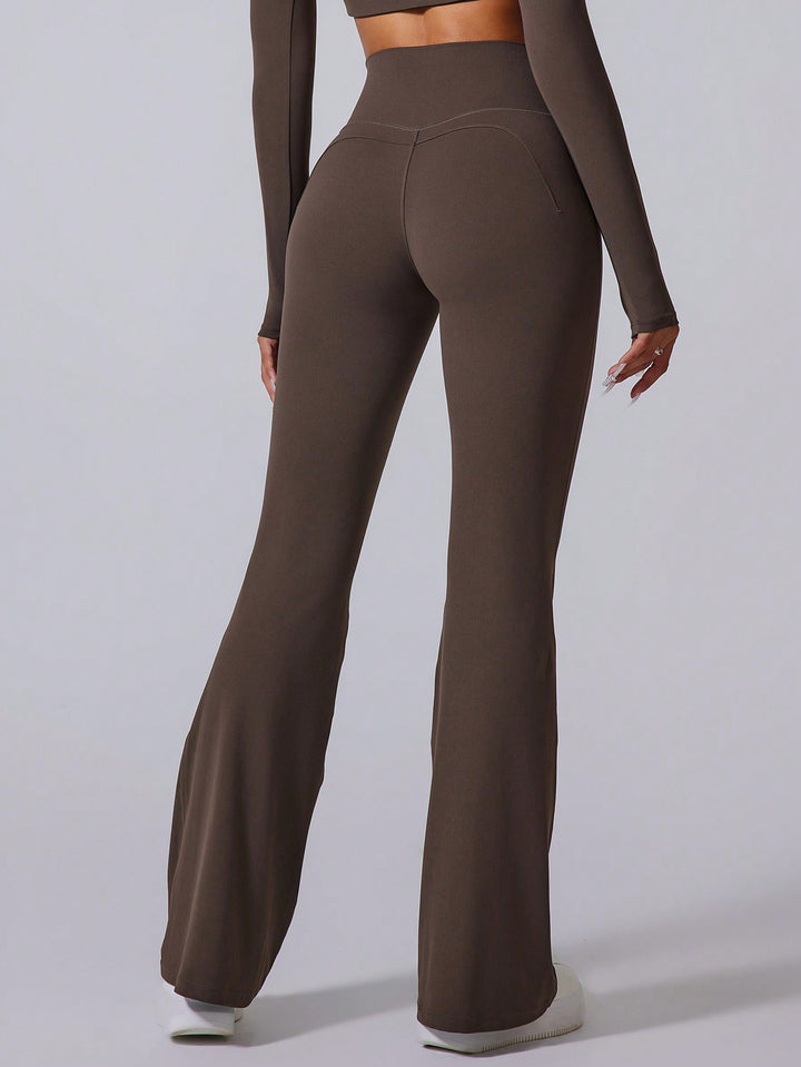 Pantaloni SHEIN, maro