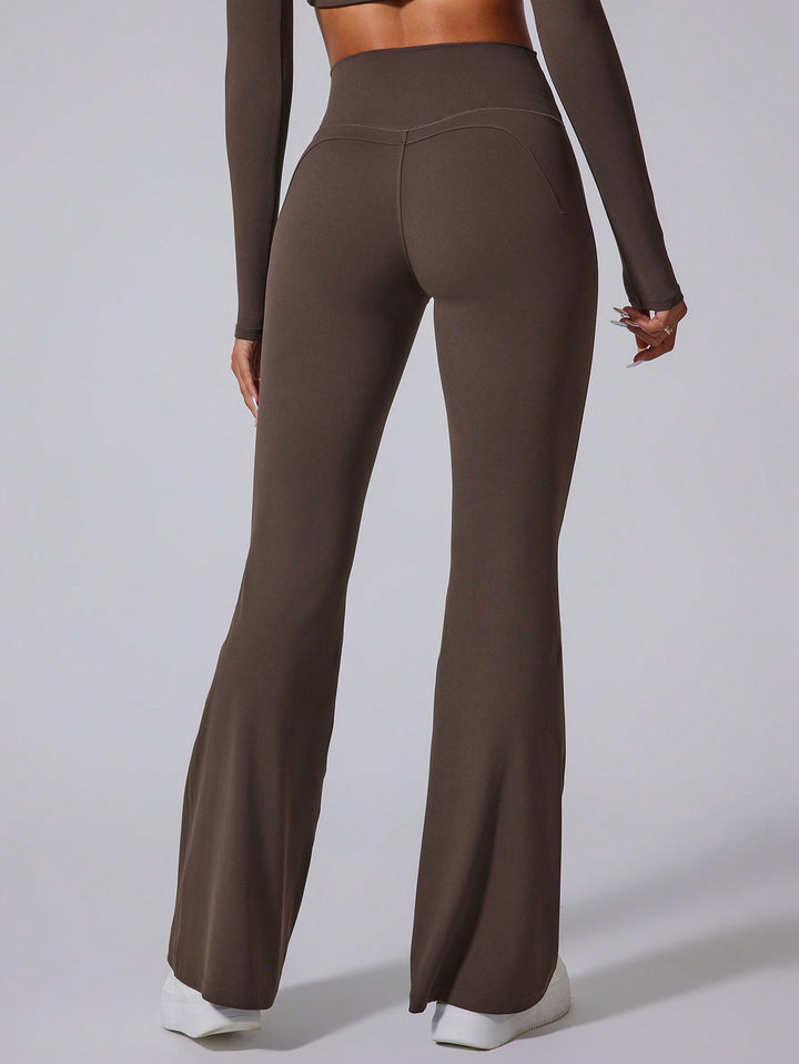 Pantaloni SHEIN, maro