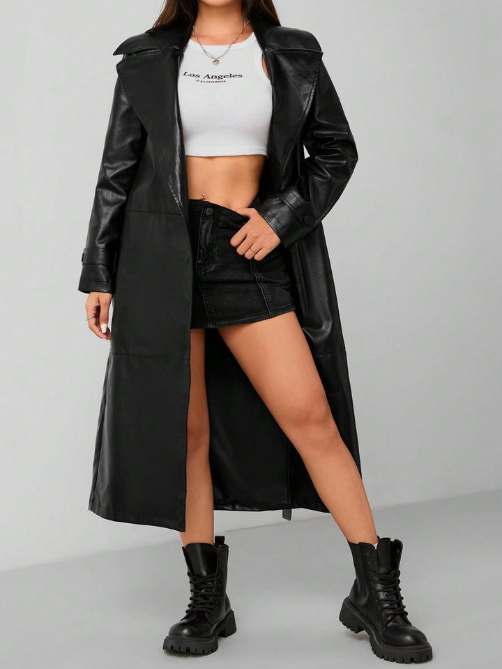 Trench SHEIN, negru