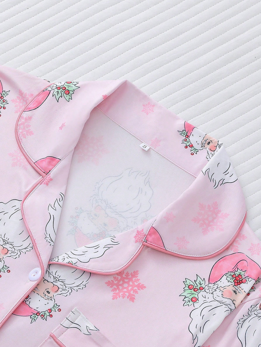 Compleu pijamale SHEIN, roz