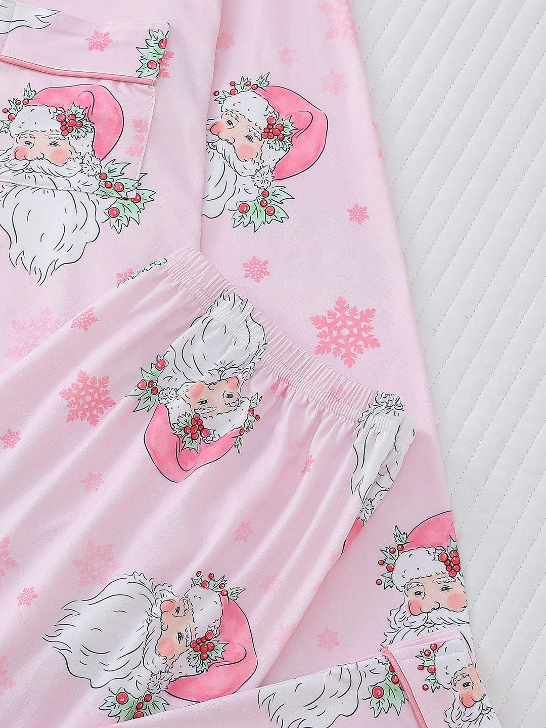 Compleu pijamale SHEIN, roz