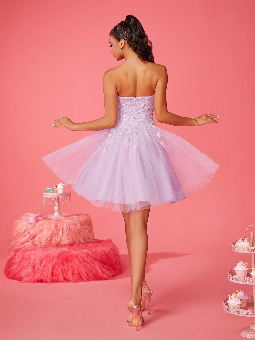 Rochie SHEIN, roz