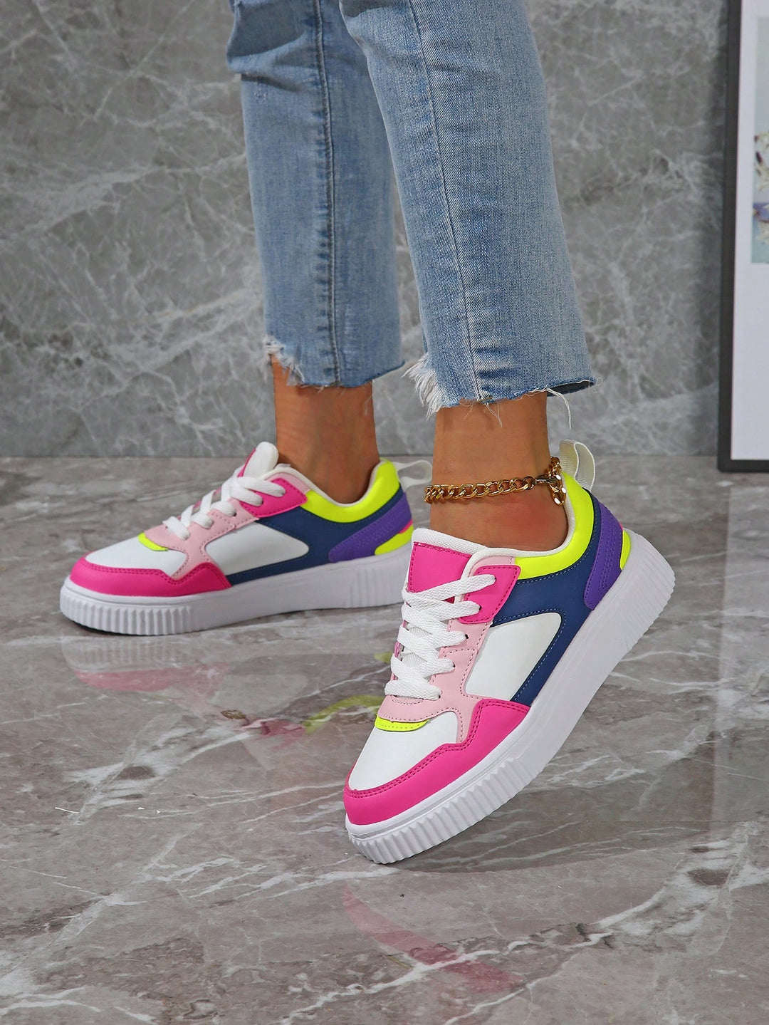 Pantofi sport SHEIN, mix culori