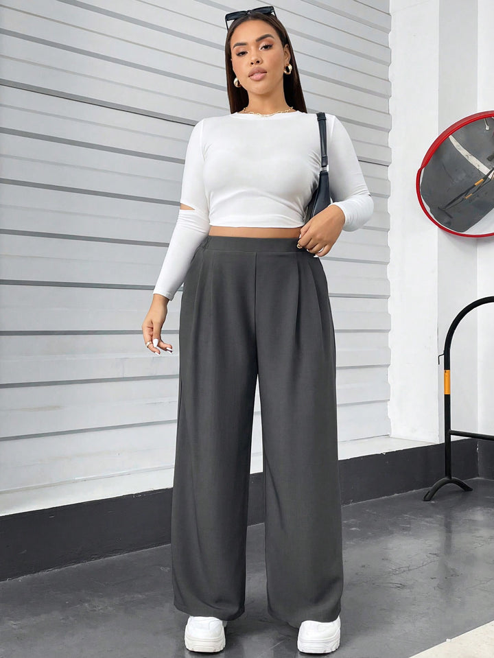 Pantaloni SHEIN, gri