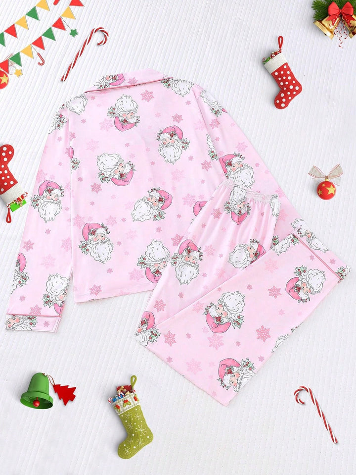 Compleu pijamale SHEIN, roz