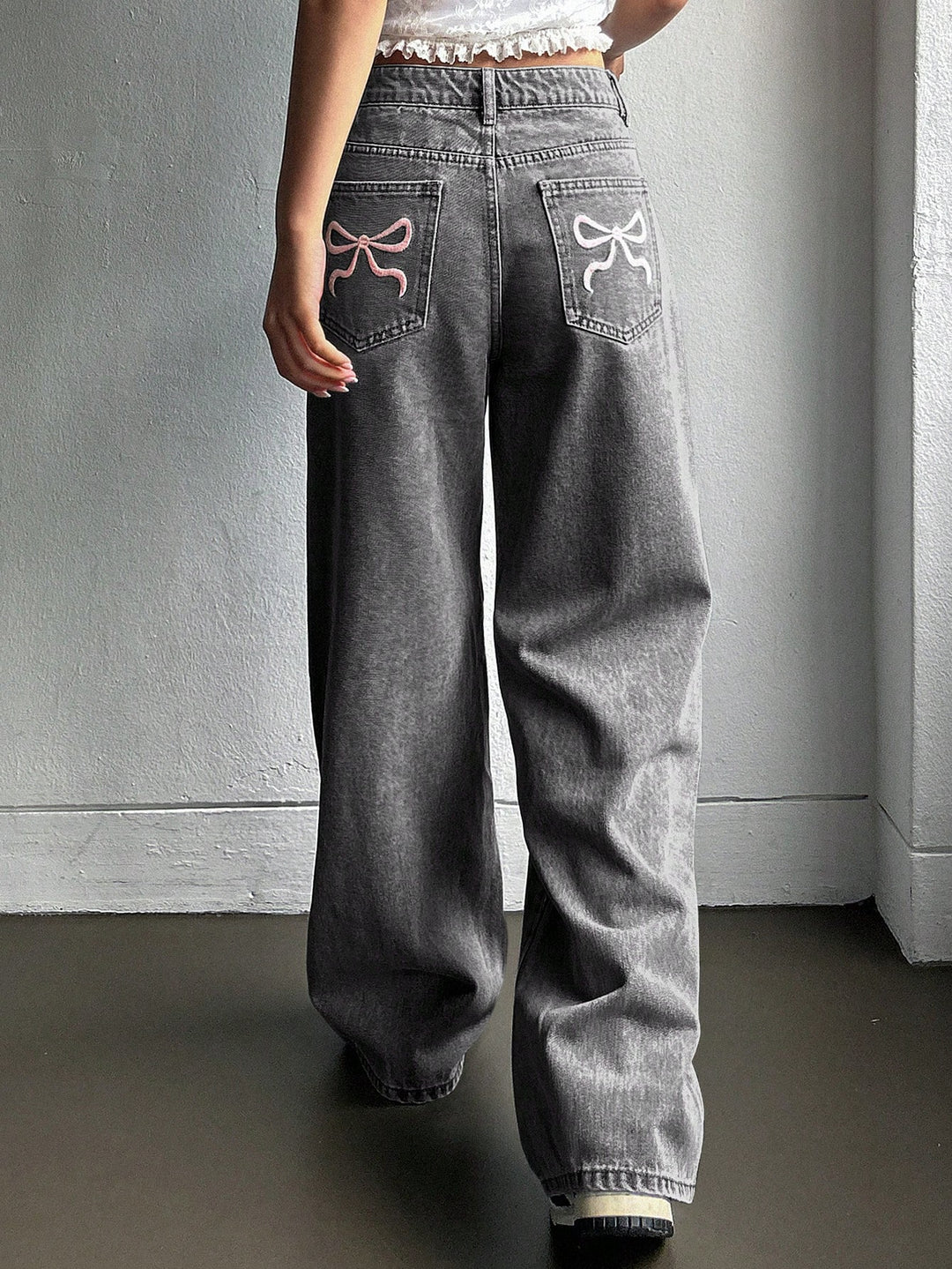 Jeans SHEIN, gri