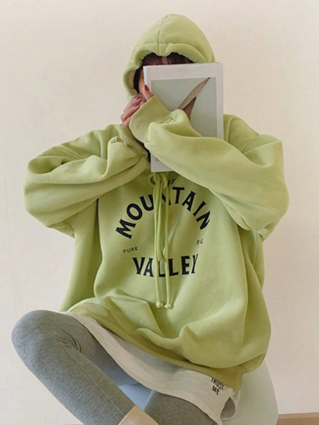 Hanorac SHEIN, verde