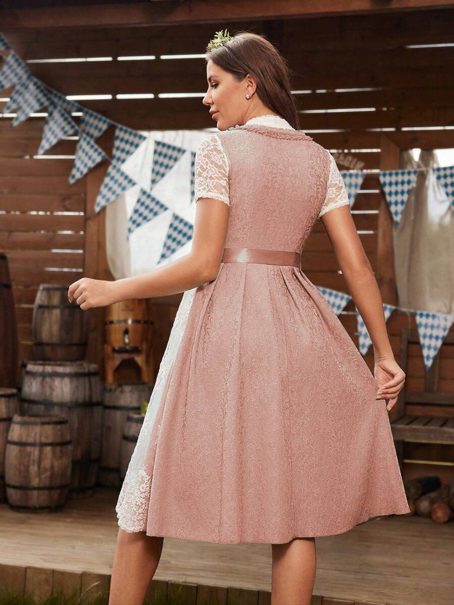 Rochie midi SHEIN, roz