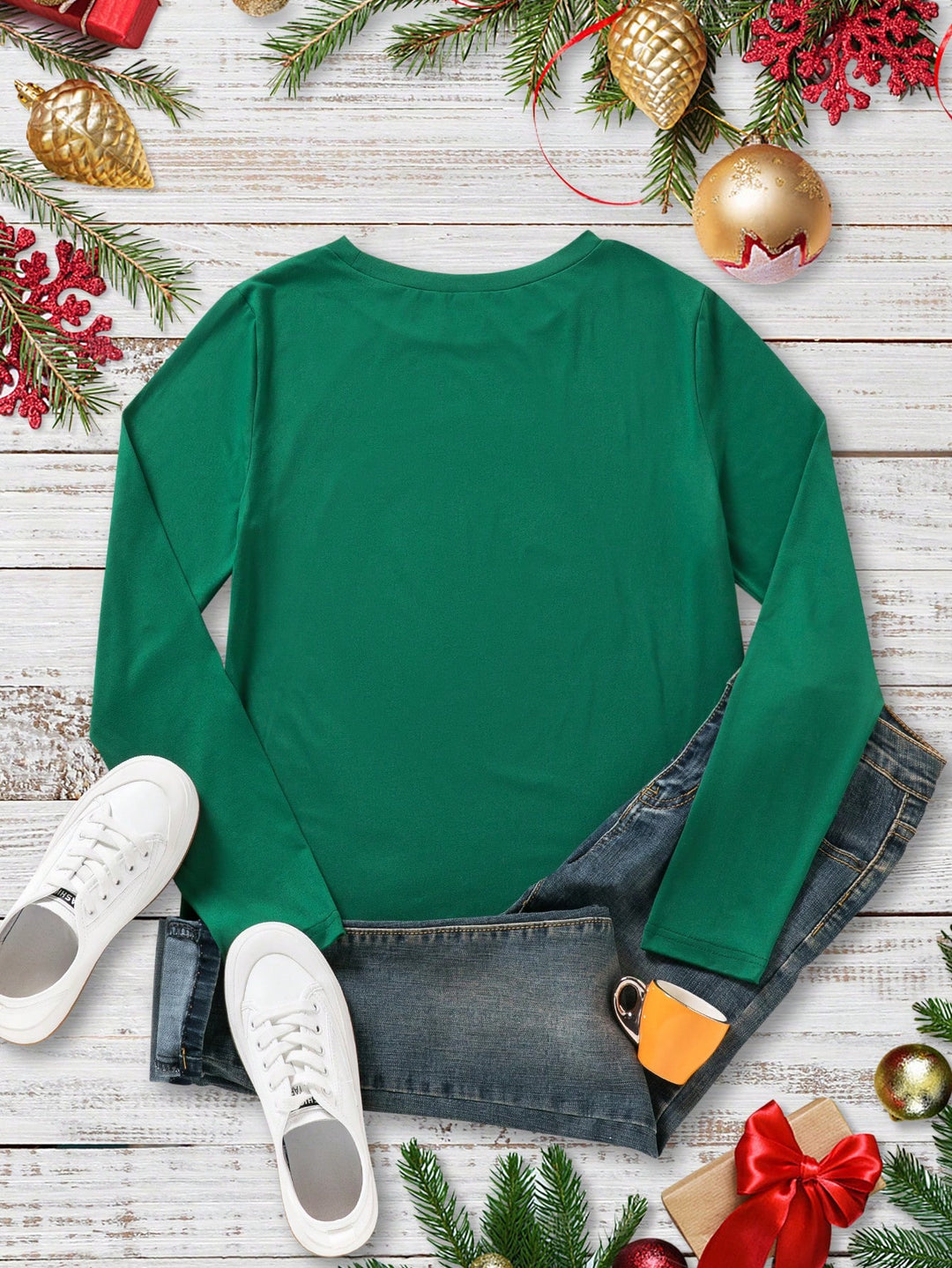 Tricou SHEIN, verde
