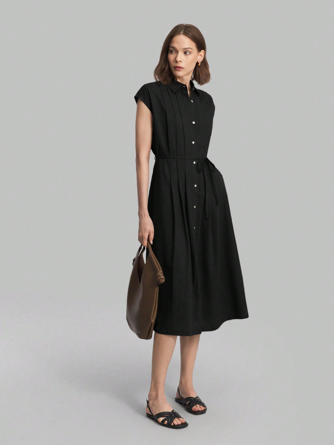 Rochie midi SHEIN, negru
