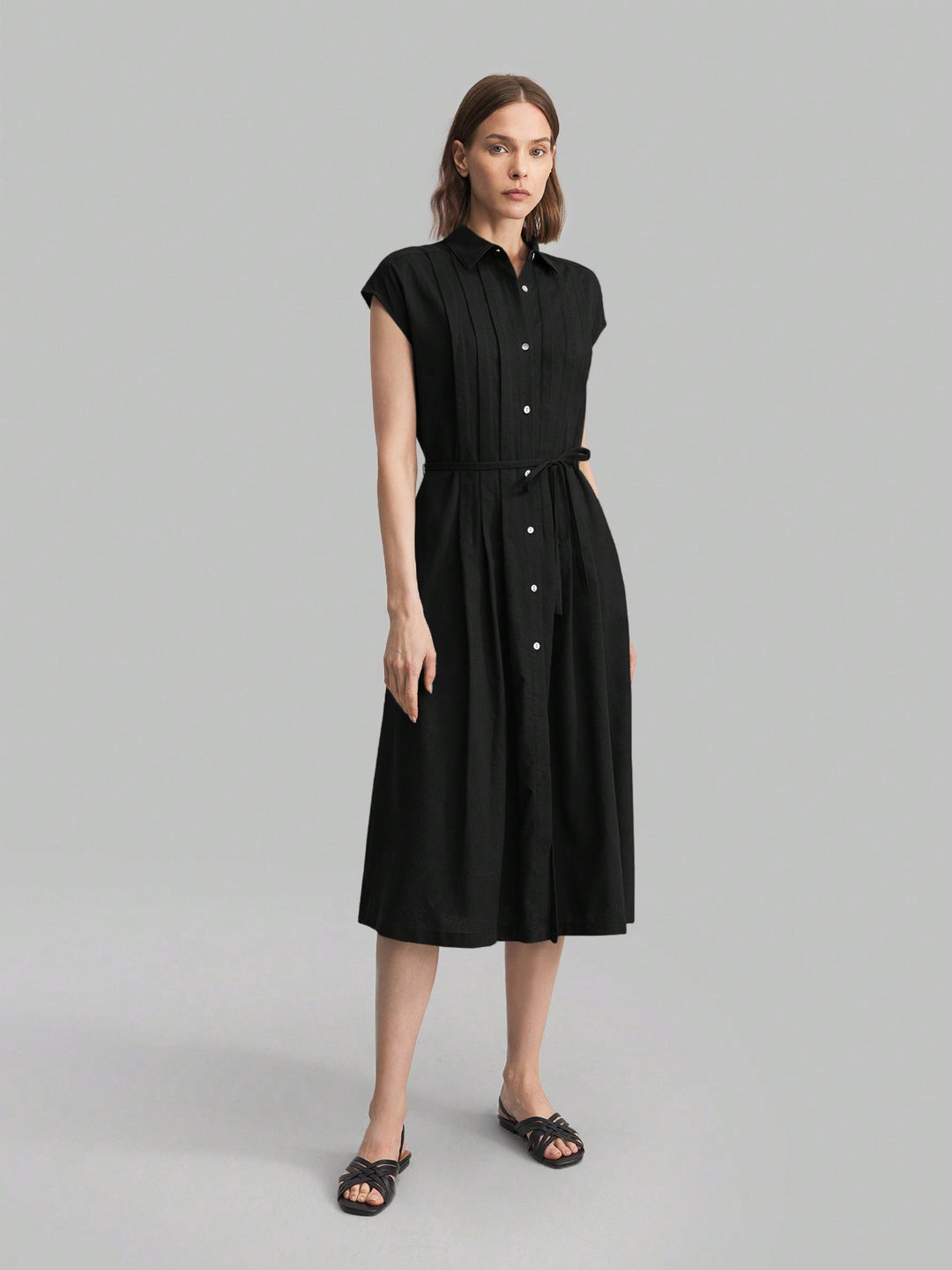 Rochie midi SHEIN, negru