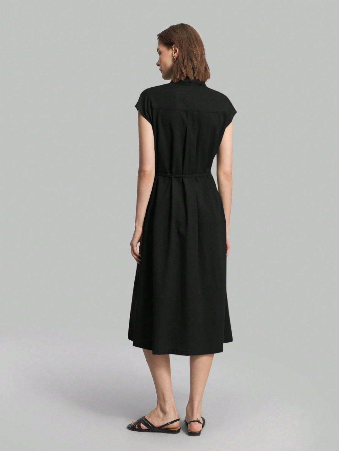 Rochie midi SHEIN, negru