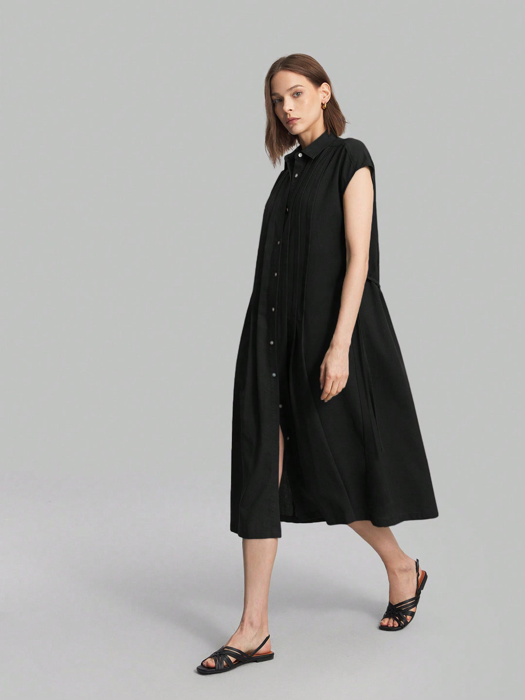 Rochie midi SHEIN, negru