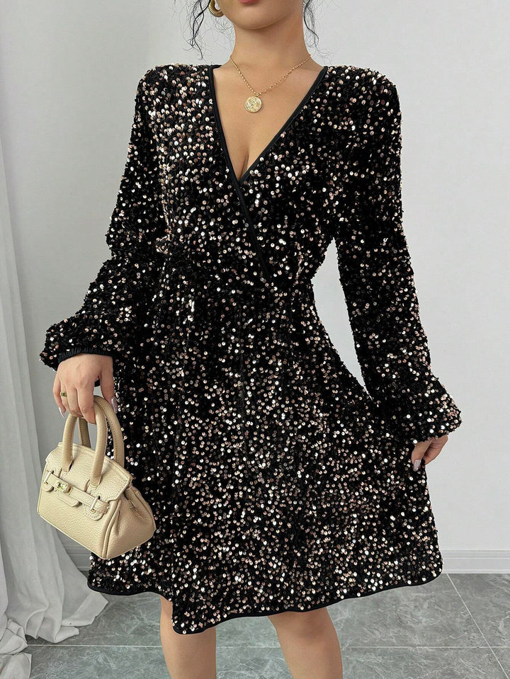 Rochie midi SHEIN, negru