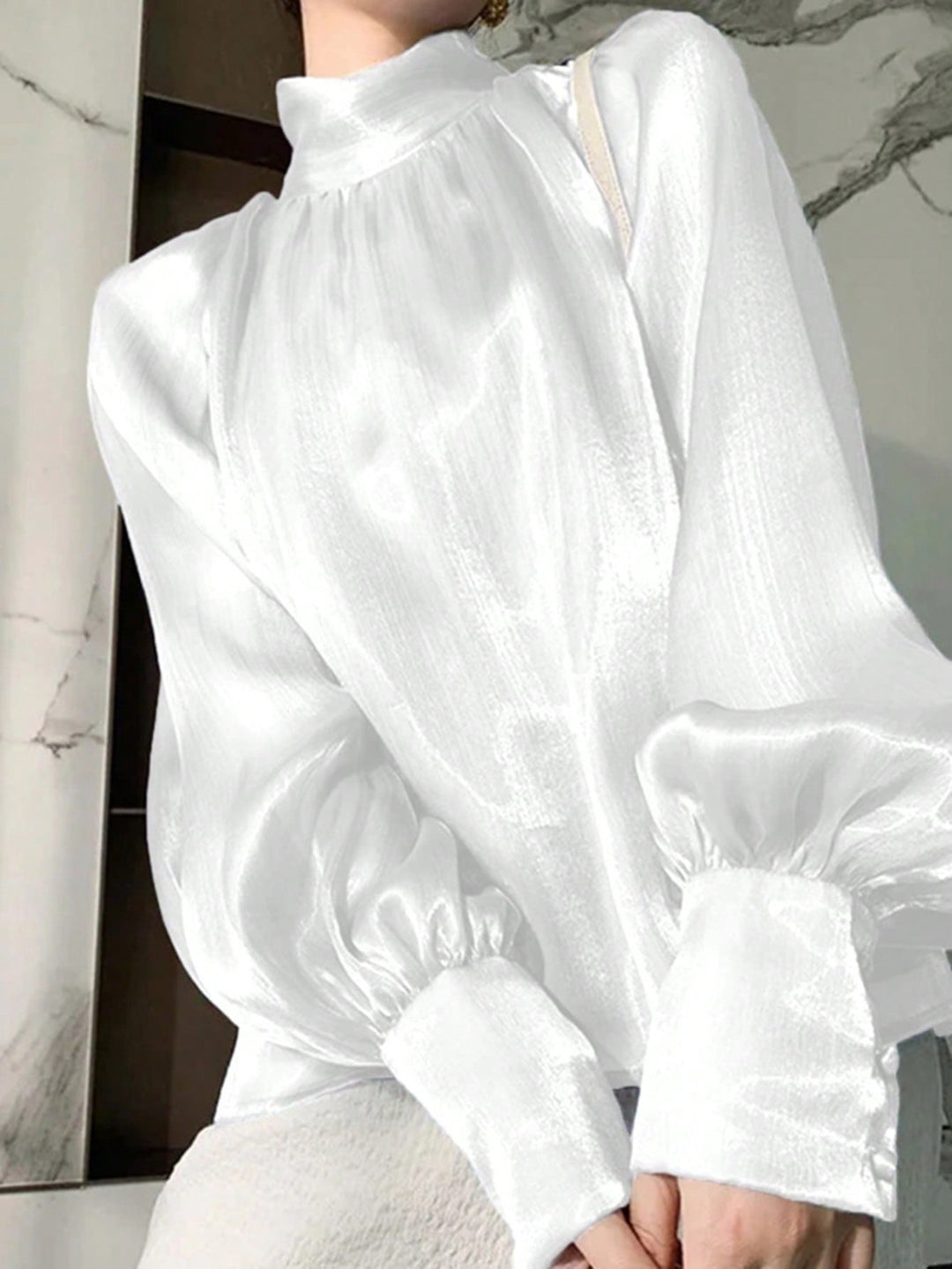 Bluza SHEIN, alb