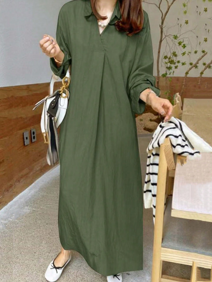 Rochie maxi SHEIN, verde
