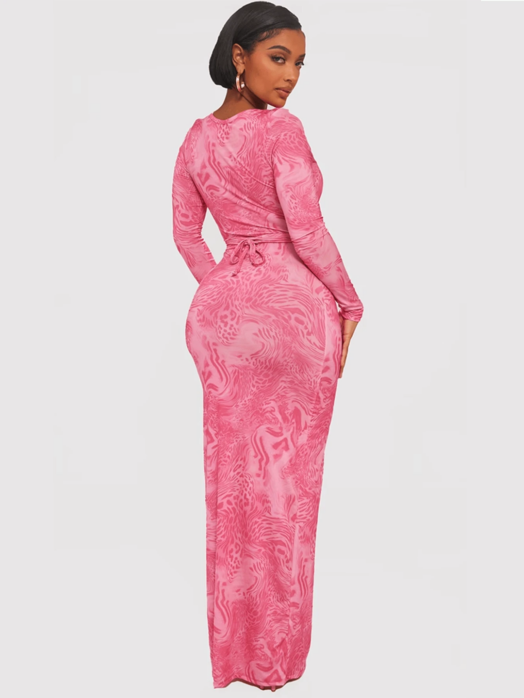 Rochie maxi SHEIN, roz