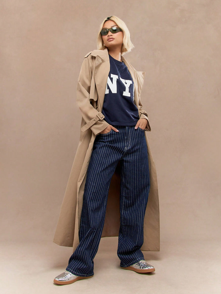 Jeans SHEIN, albastru